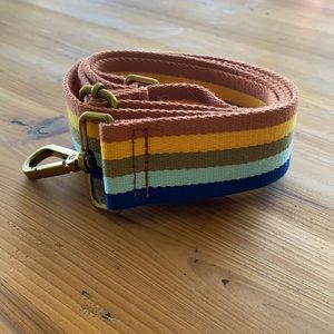 Madewell Striped Handbag Strap
